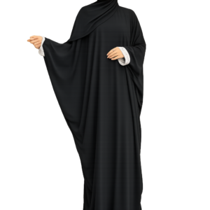 black ramadan abaya